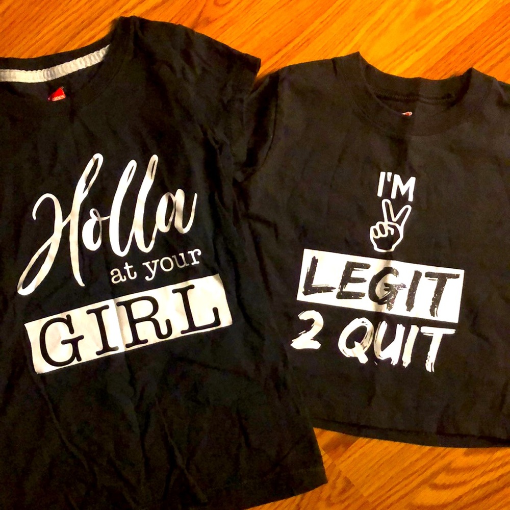 2 Legit Birthday Party Shirts